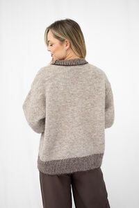 Fria The Label Two Tone Rib Jumper