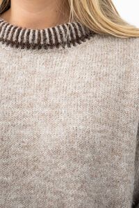 Fria The Label Two Tone Rib Jumper