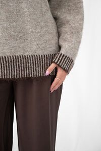 Fria The Label Two Tone Rib Jumper
