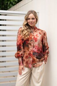 Fria The Label Vintage Peony Blouse