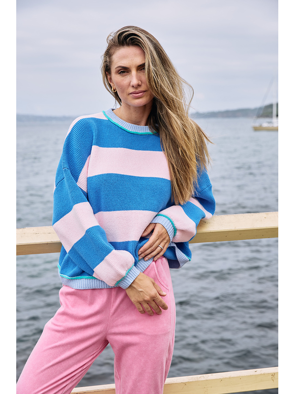Worthier Luma Stripe Blocks Knit