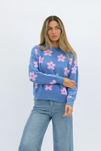 Worthier Mirelle Floral Motifs Jumper 