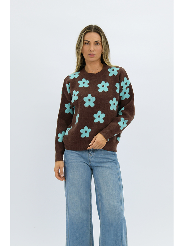 Worthier Mirelle Floral Motifs Jumper 