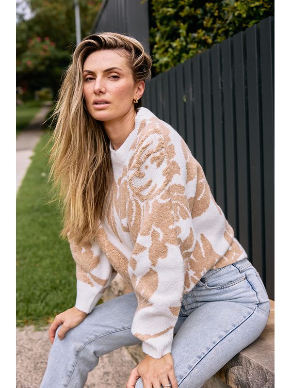 Worthier Serene Oversized Wool Cashmere Blend Jumper 