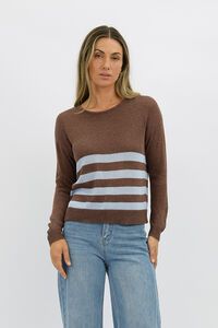 Worthier Sorrento Linen Cotton Stripe Knit 