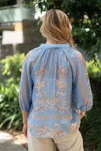 Fria The Label Placement Print Blouse