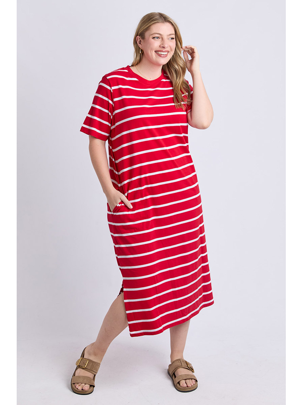 Elm Crimson Tee Dress
