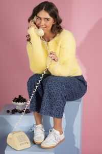 Elm Anna Animal Denim Pant 