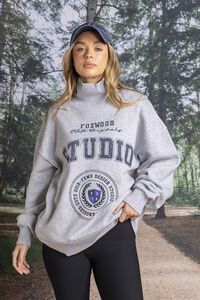 Foxwood Studio Mock Neck Crew