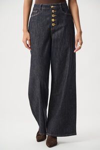 Joseph Ribkoff Statement High-Rise Palazzo Jeans