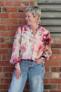 Fria The Label Vintage Peony Blouse
