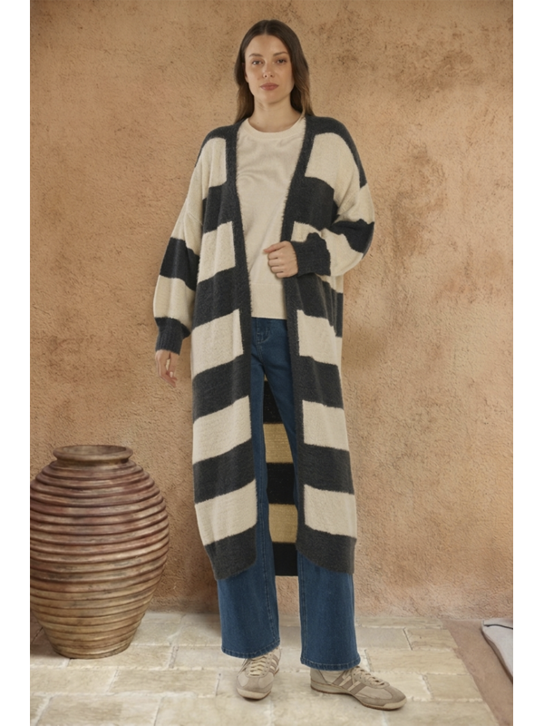 Betty Basics Franca Long Knit Cardigan 