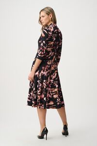 Joseph Ribkoff Printed Silky Knit Fit & Flare Dress