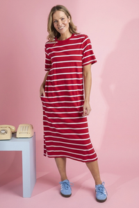 Elm Crimson Tee Dress