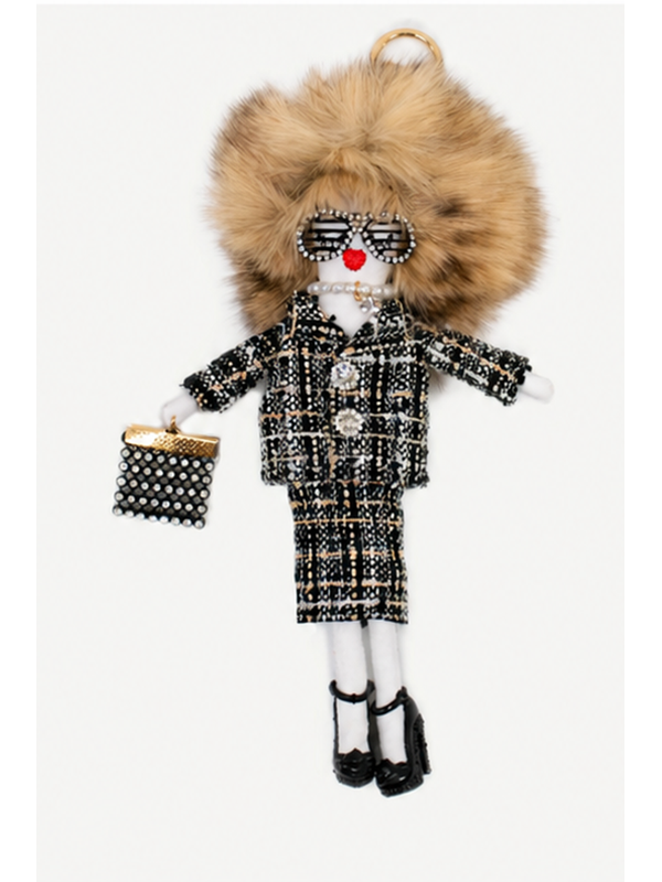 Sassy Duck Fashionista Bag Charm