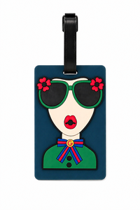 Sassy Duck Visage Luggage Tag