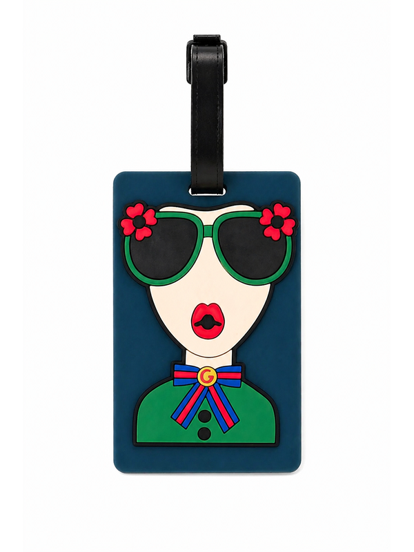 Sassy Duck Visage Luggage Tag
