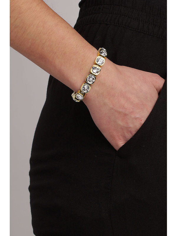 Dyrberg Kern Conian Gold Crystal Bracelet