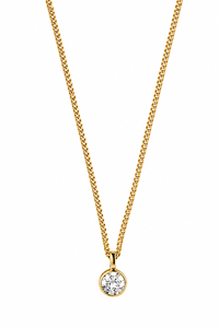 Dyrberg Kern Jemma Gold Crystal Necklace