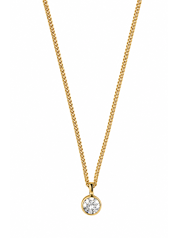 Dyrberg Kern Jemma Gold Crystal Necklace