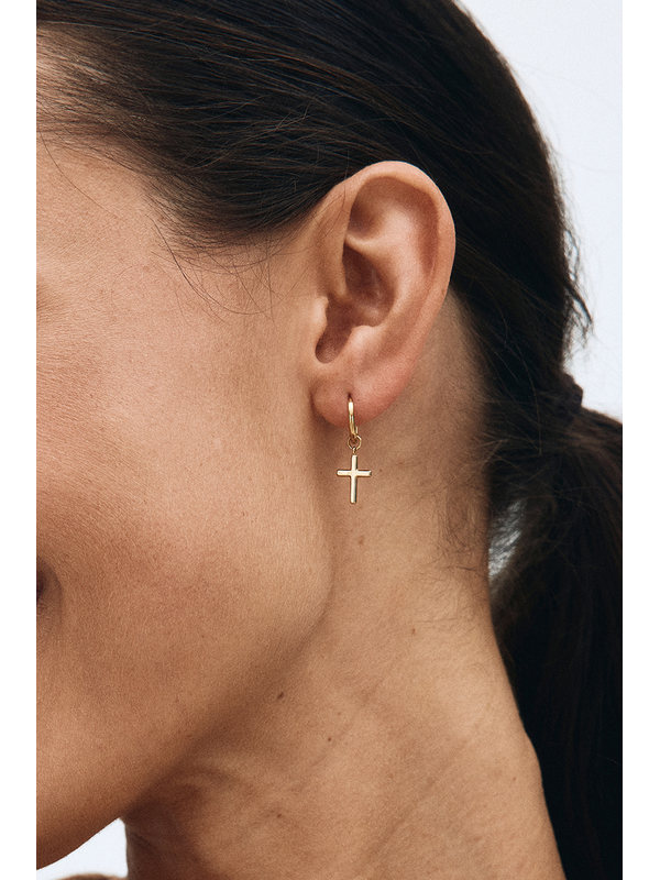 Edblad Spirit Cross Hoops 