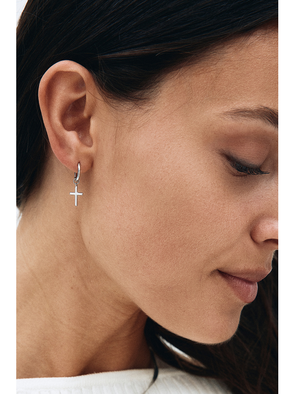 Edblad Spirit Cross Hoops 