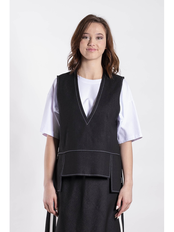 Deeanne Hobbs Tactile Vest Urban Coal