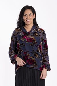 Jellicoe Drape Top Late Bloomer