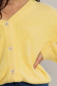 Augustine Cardigan Fluffy Yellow