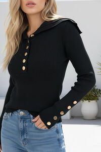 Miracle Rib Collared Polo Knit 