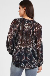 Storm Madam Butterfly Print Top