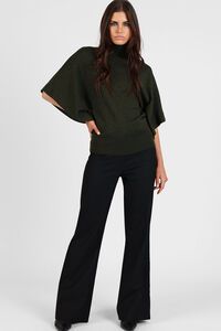 Storm Batwing Roll Neck Merino Sweater