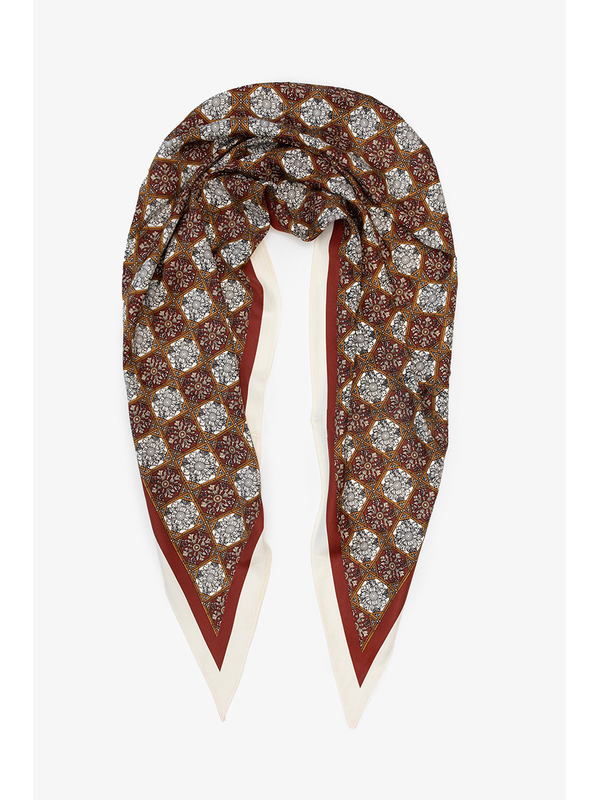 Antler Triangle Scarf Mosaic