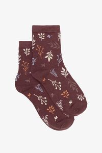 Antler Falling Maple Sock