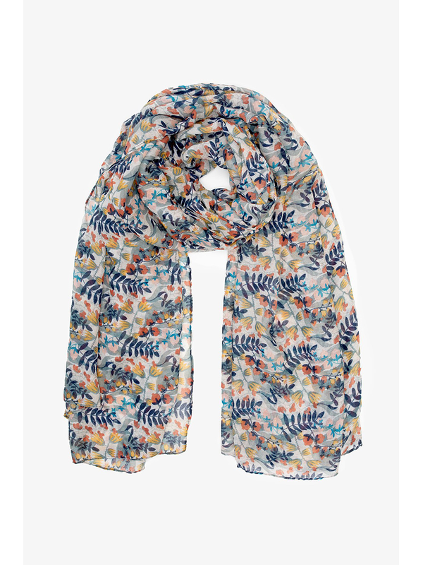 Antler Frosted Meadow Scarf