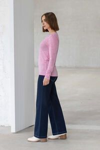 Vassalli Tori Merino Basic Crew Neck Top