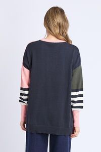 Elm Freja Block Stripe Knit