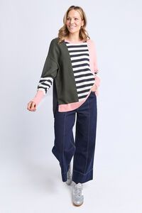 Elm Freja Block Stripe Knit