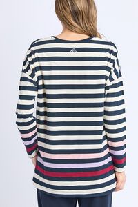 Elm Retreat LS Stripe Tee