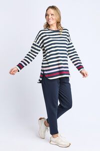 Elm Retreat LS Stripe Tee