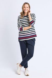 Elm Retreat LS Stripe Tee