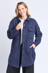 Elm Katie Quilted Shacket