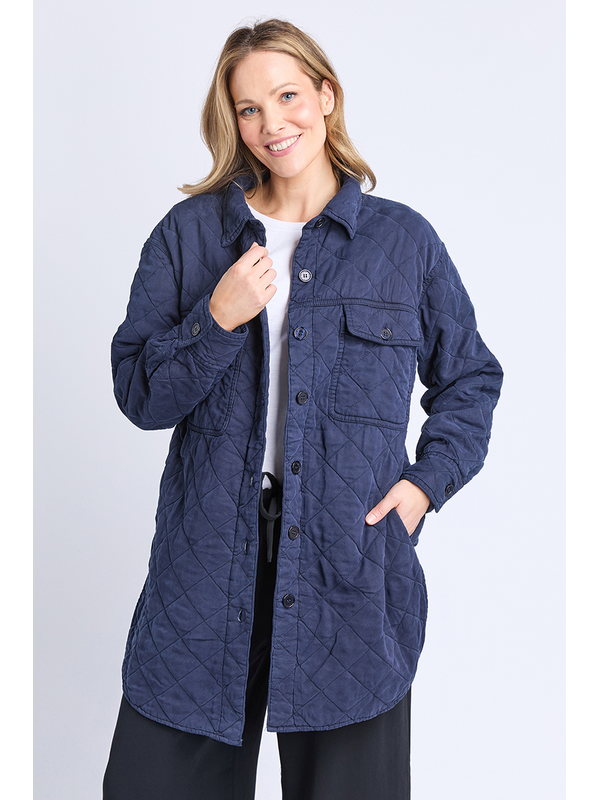 Elm Katie Quilted Shacket