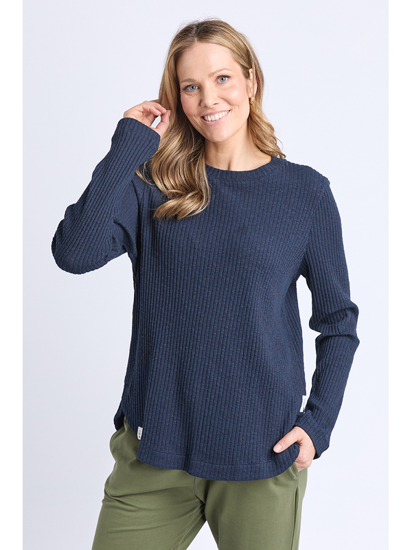 Elm Veronica Rib LS Tee