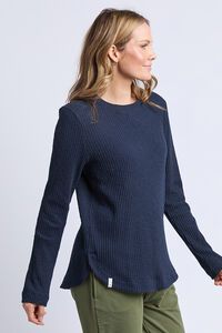 Elm Veronica Rib LS Tee