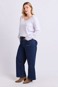 Elm Pima LS Vee Tee