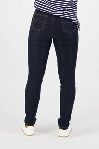 Vassalli Origin Skinny Contrast Stitch Denim Pull On Pant