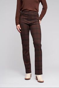 Vassalli Bay Pull On Slim Pant - Cherry