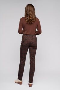 Vassalli Bay Pull On Slim Pant - Cherry