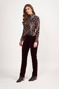 Vassalli Bay Slim Cord Pull On Pant